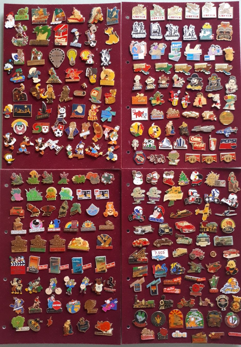 Placchette & Badge: PIN-Sammlung, 500+ – Usato da Goldiwil (Thun) venduto da chilou