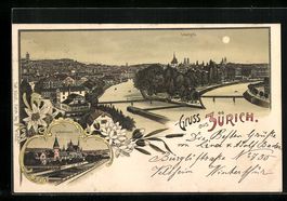 Mondschein-Lithographie Zürich, Teilans