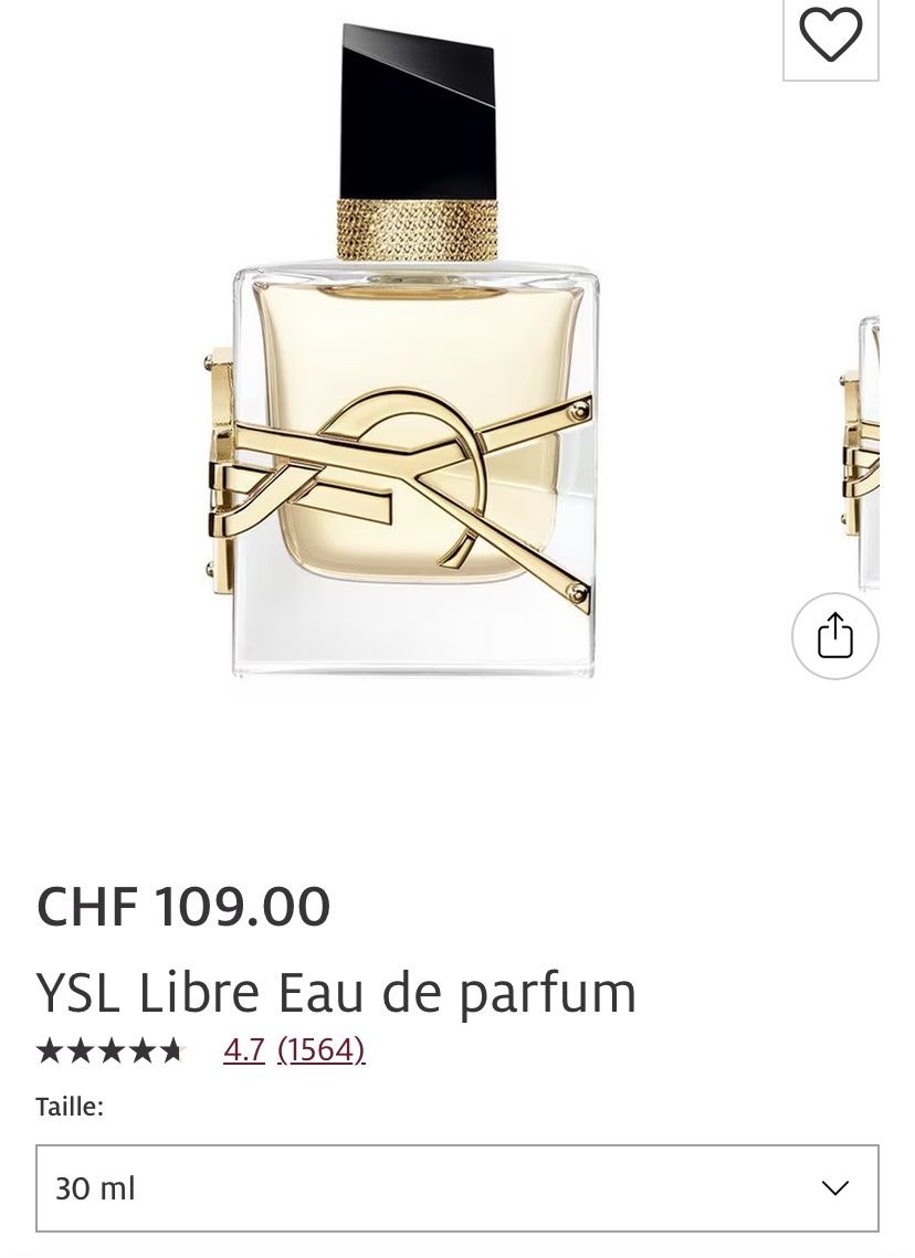 Saint Laurent Parfum & Eau de Toilette: Libre Yves Saint Laurent EDP 30mL OVP – Neu und originalverpackt aus Givisiez von dor_xb9k 1