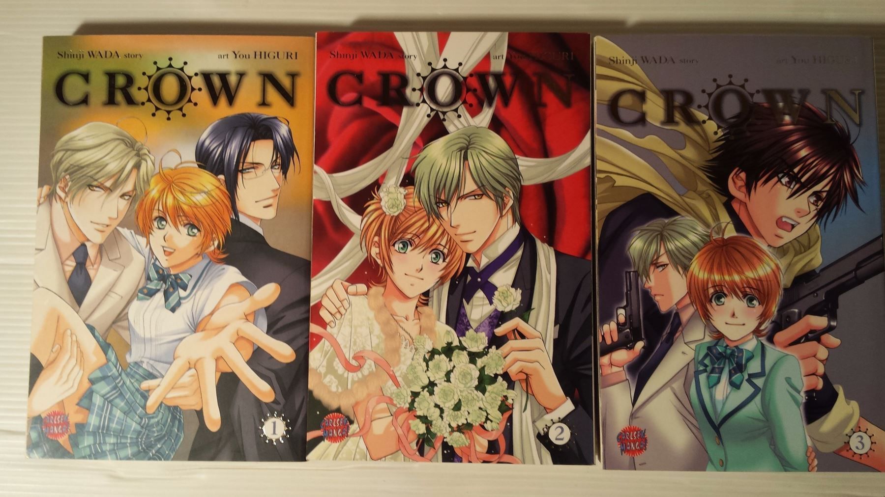 Fumetti: Crown - 1 bis 3 - Manga – Usato da Münchenstein venduto da vitalfit