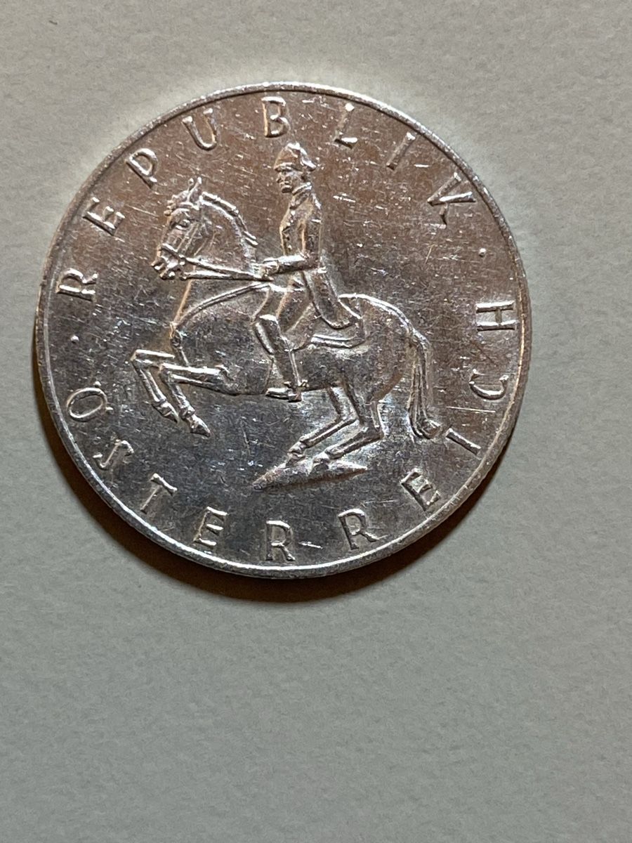 Alle Münzen: Autriche - 5 Shilling - 1960 - AG  – Gebraucht aus Payerne von Mike1682 1