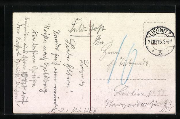 Foto & Poster: Liegnitz, Zeppelin über der Stadt geseh – Usato da Berlin venduto da bartko-reher 1