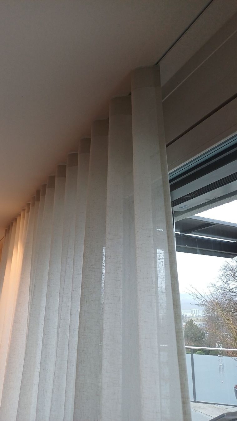 Tende: Stardecor Semi Dichte Tagesvorhänge. – Nuovo (secondo la descrizione) da Arlesheim venduto da savina01 6