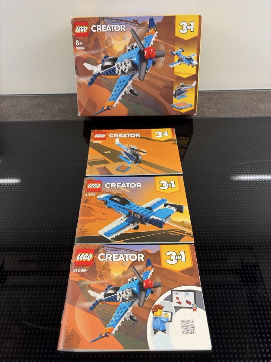 Lego Kit di costruzioni: LEGO Creator 3in1 Set 31099 Flugzeug Hubschrauber 6+ – Usato da Pfäffikon SZ venduto da Babygeschenkidee 4