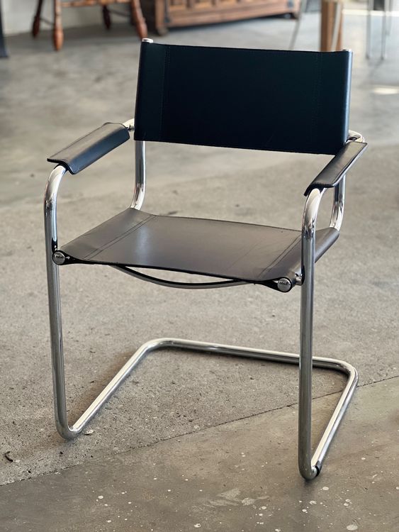 schwarzer-s34-freischwinger-leder-mart-stam-marcel-breuer-gebraucht