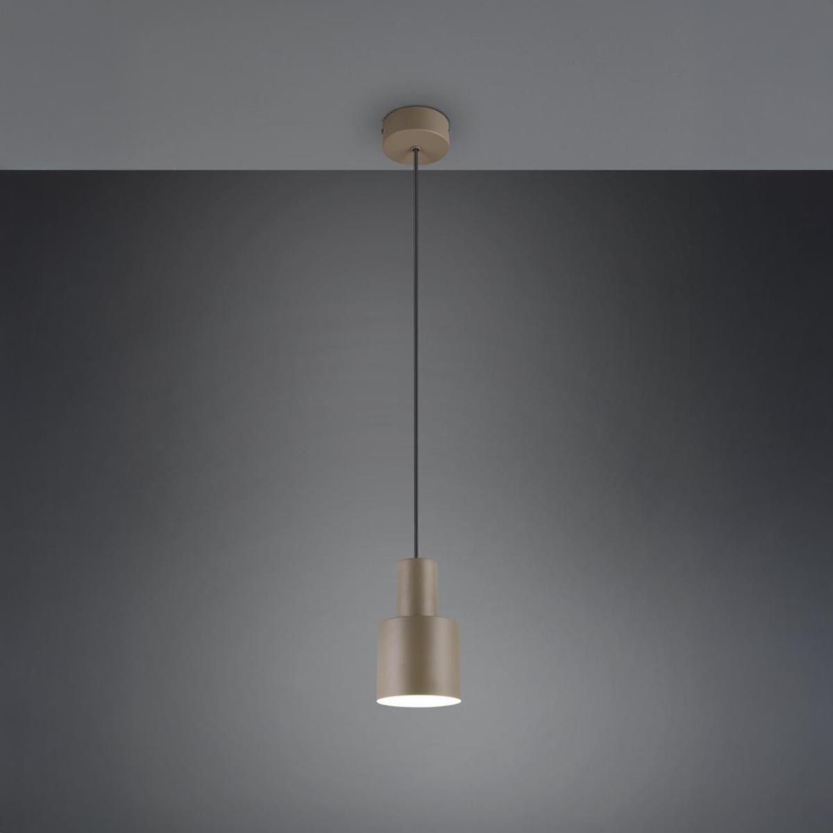 Lampadari & plafoniere: Pendelleuchte, Taupe, 12 cm Ø – Nuovo (secondo la descrizione) da Kreuzlingen venduto da Smart-Light