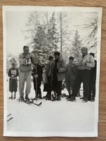PRESSE FOTO SKI ALPIN GRINDELWALD 1932  MIT HUBERT SACHER