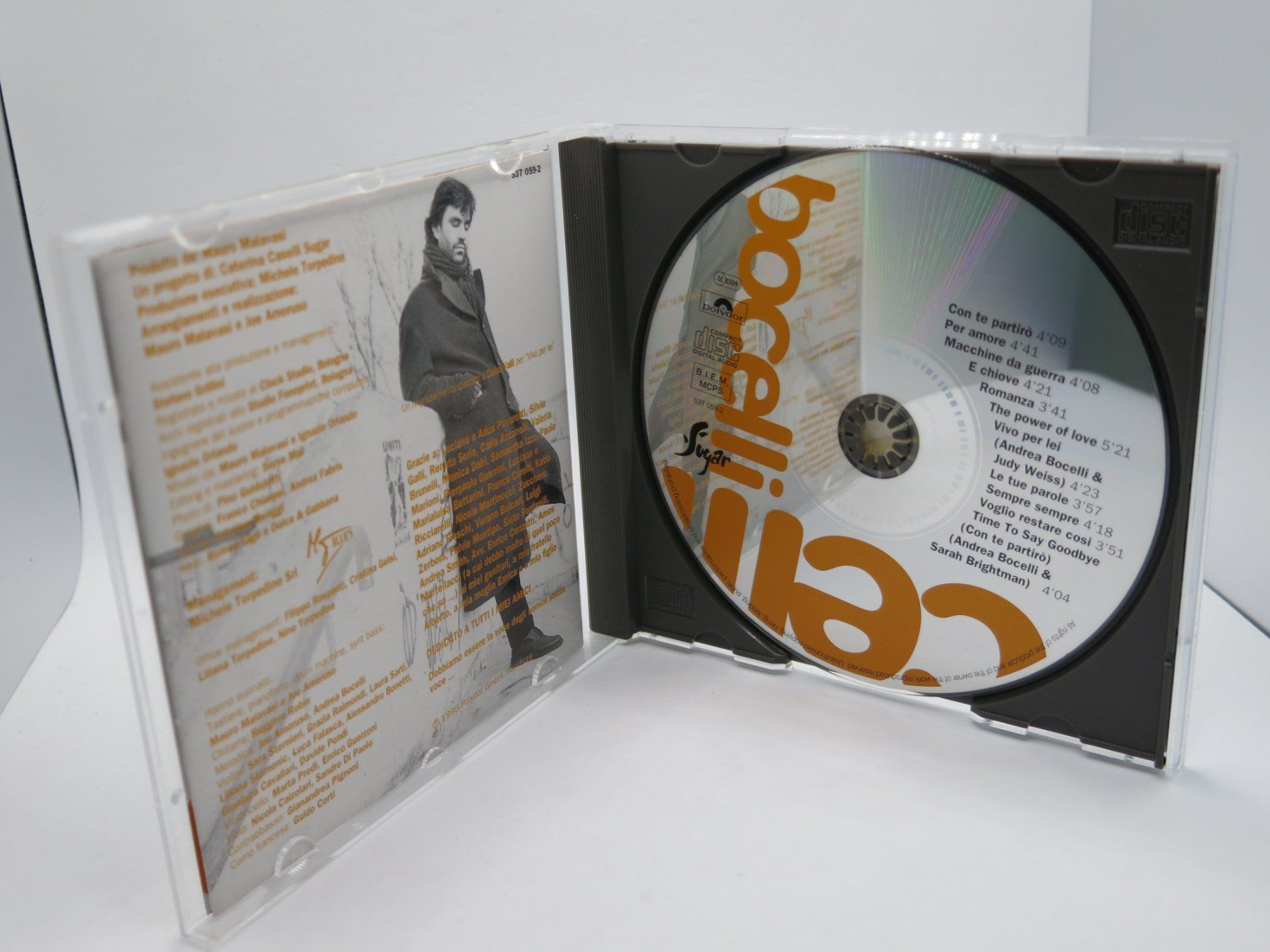 CD: 2 CDs Andrea Bocelli - Bocelli + Romanza – Usato da Ernetschwil venduto da luisvonerni 2