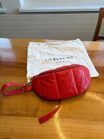Gürteltasche Liebeskind Berlin rot gebraucht guter Zustand