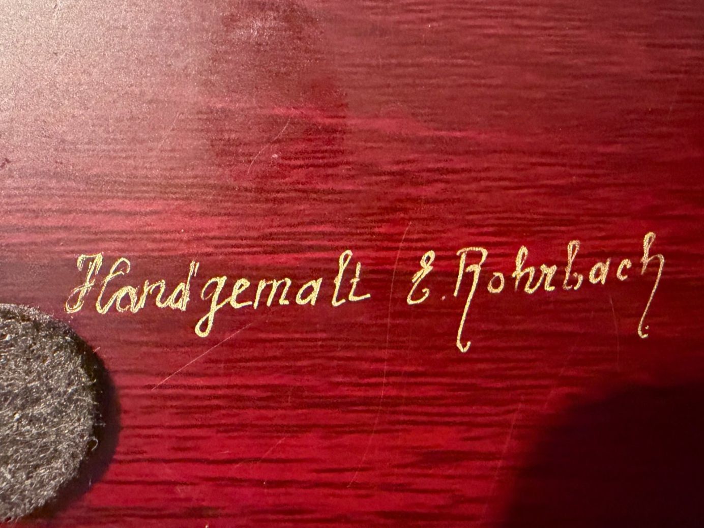 Flaschenöffner & -verschlüsse: Handbemalte Weinbox Madonna – Gebraucht aus Basel von IRMAundFRED 4