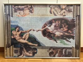 1000 Puzzle - Michelangelo inkl. Rahmen