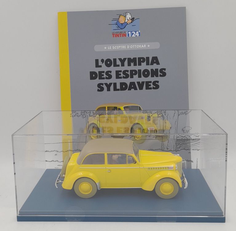 1:24 - Model car - L'olympia des espions Syldaves - No. 21 - Tintin's