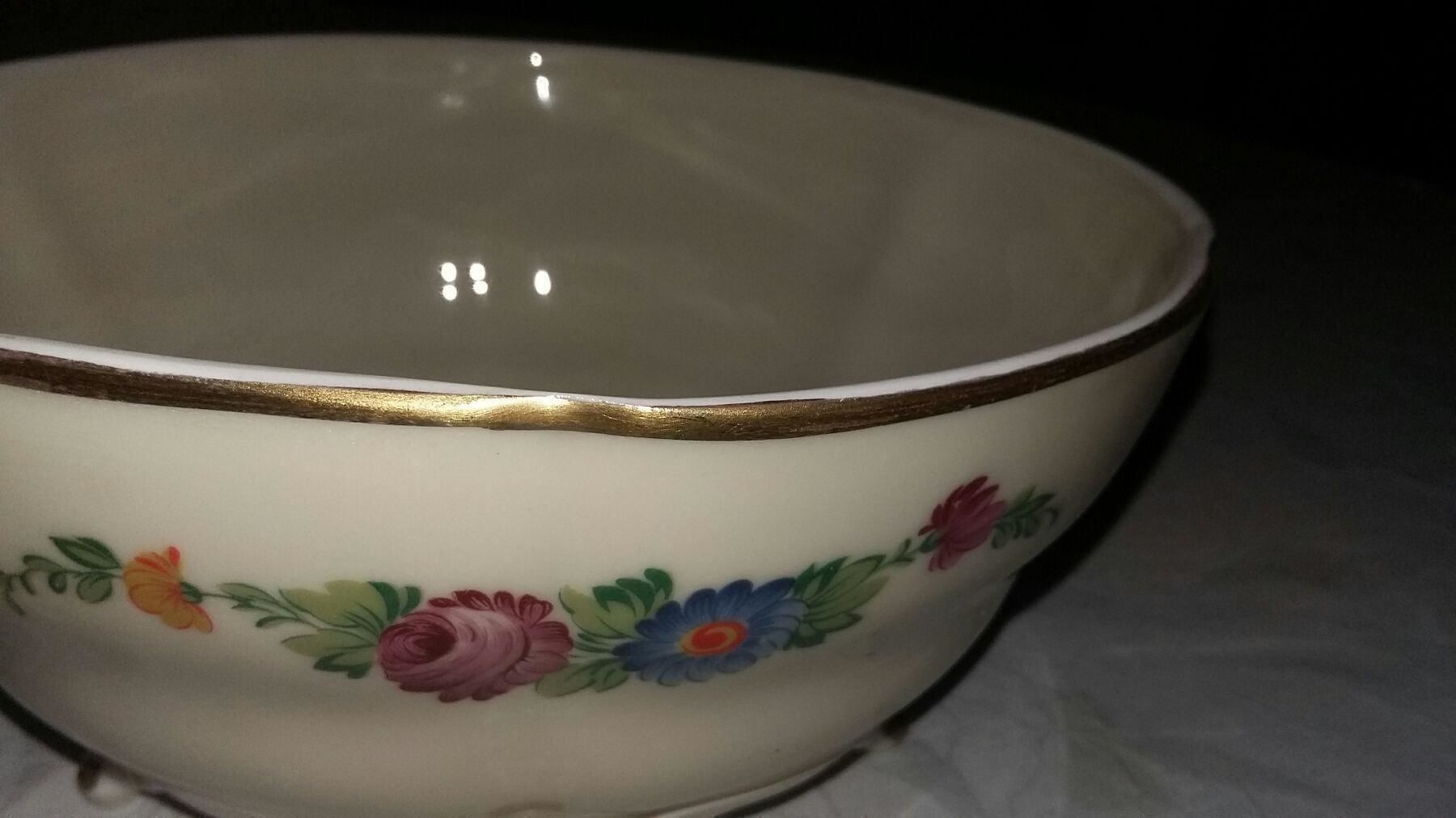 Rosenthal Ciotole: Alt  Handgemal Rosenthal Kronach Schale – Usato da Bern venduto da Imamrashed 9