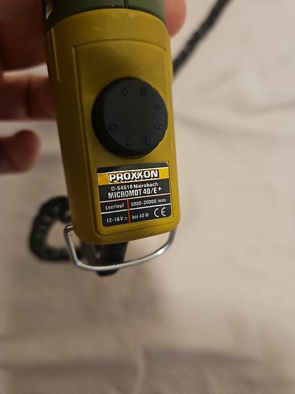 Toutes les machines: Proxxon Micromot 40/E mit Biegewelle – D'occasion à Zug par Schwenggeler 1