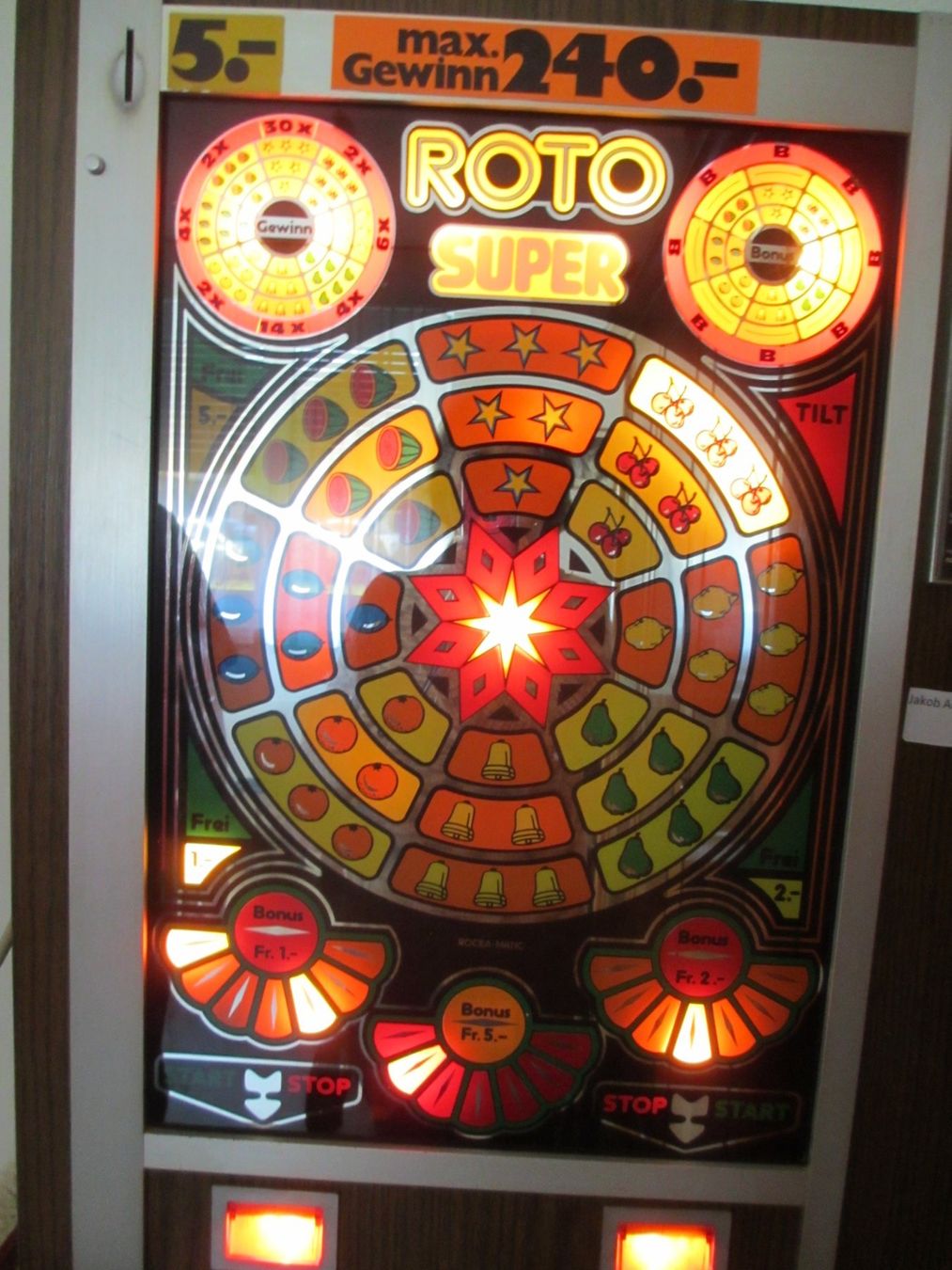 Slot Machine: Geldspielautomat Roto Super – Usato da Herisau venduto da fan_h9qj 1