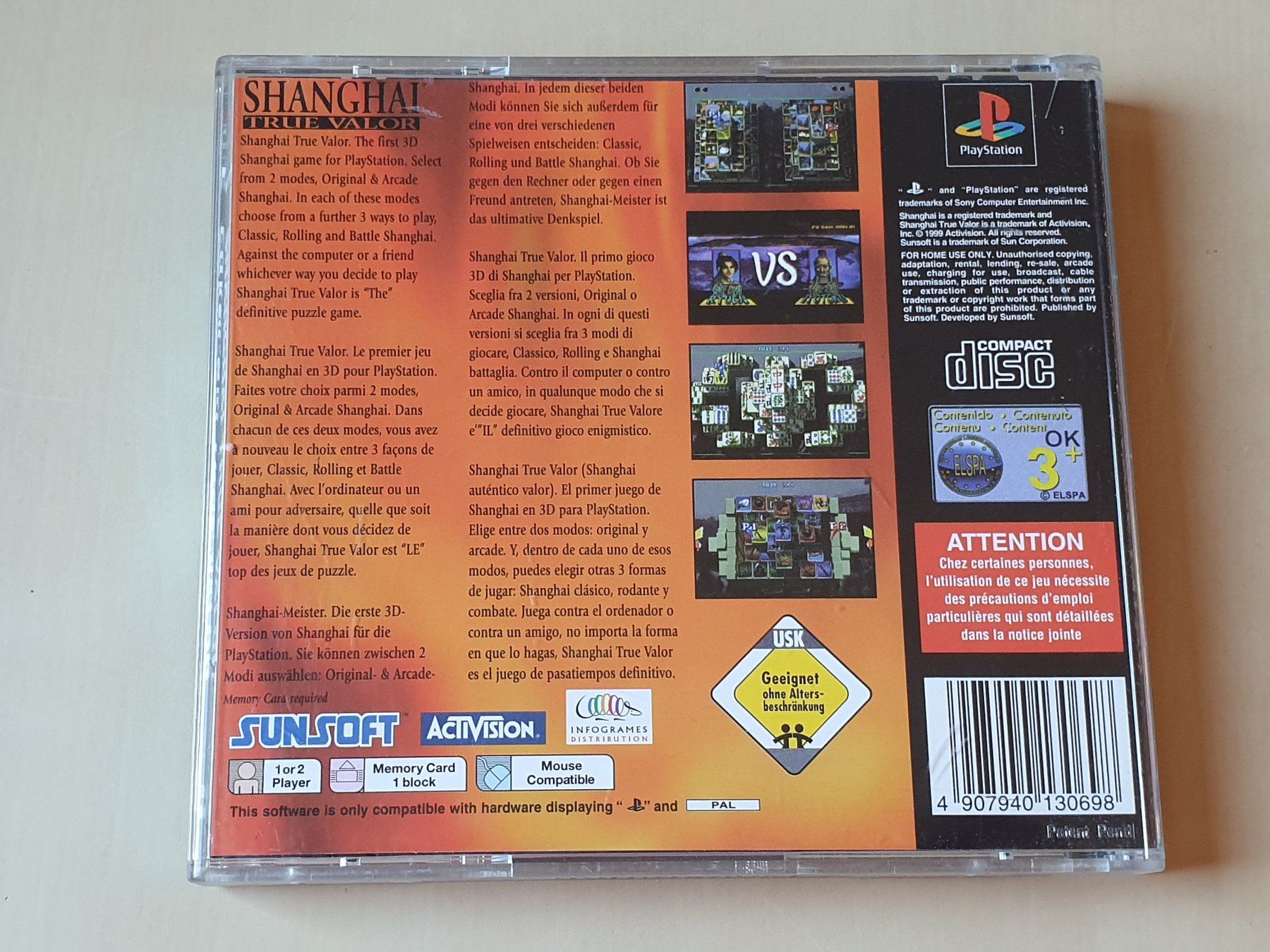 Sony Giochi: Shanghai True Valor – Usato da Stansstad venduto da collectorsshop 1