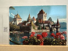 AK von Schloss Oberhofen am Thunersee