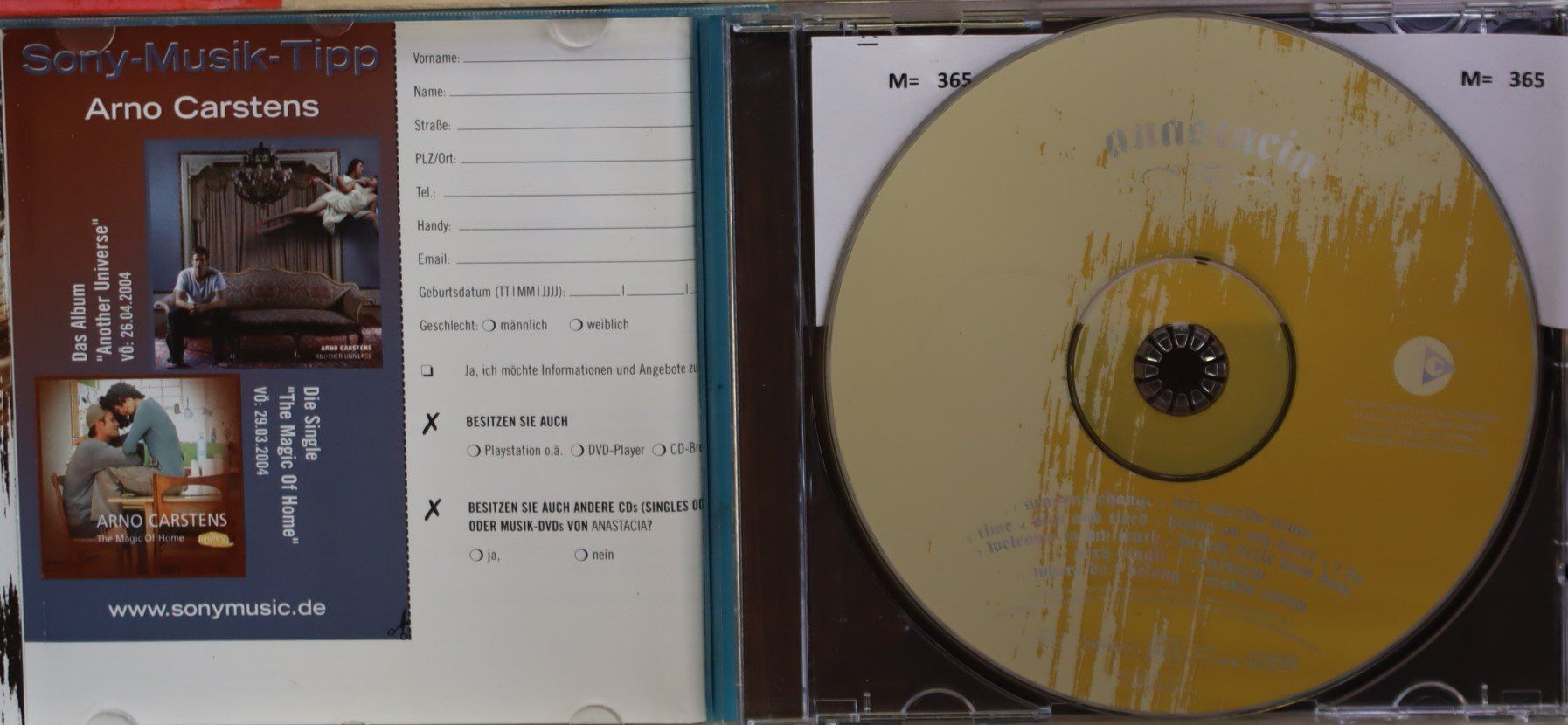 CDs: Anastacia---(2004) – Gebraucht aus Luzern von CONTENTI 1