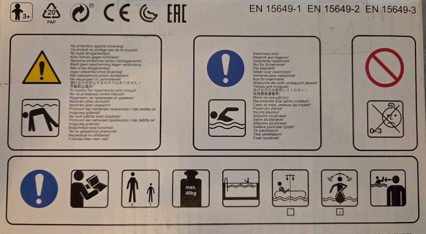 Intex Piscine: Einhorn Wasser-Reittier – Nuovo e nell'imballaggio originale da Unterägeri venduto da tinixa96 1
