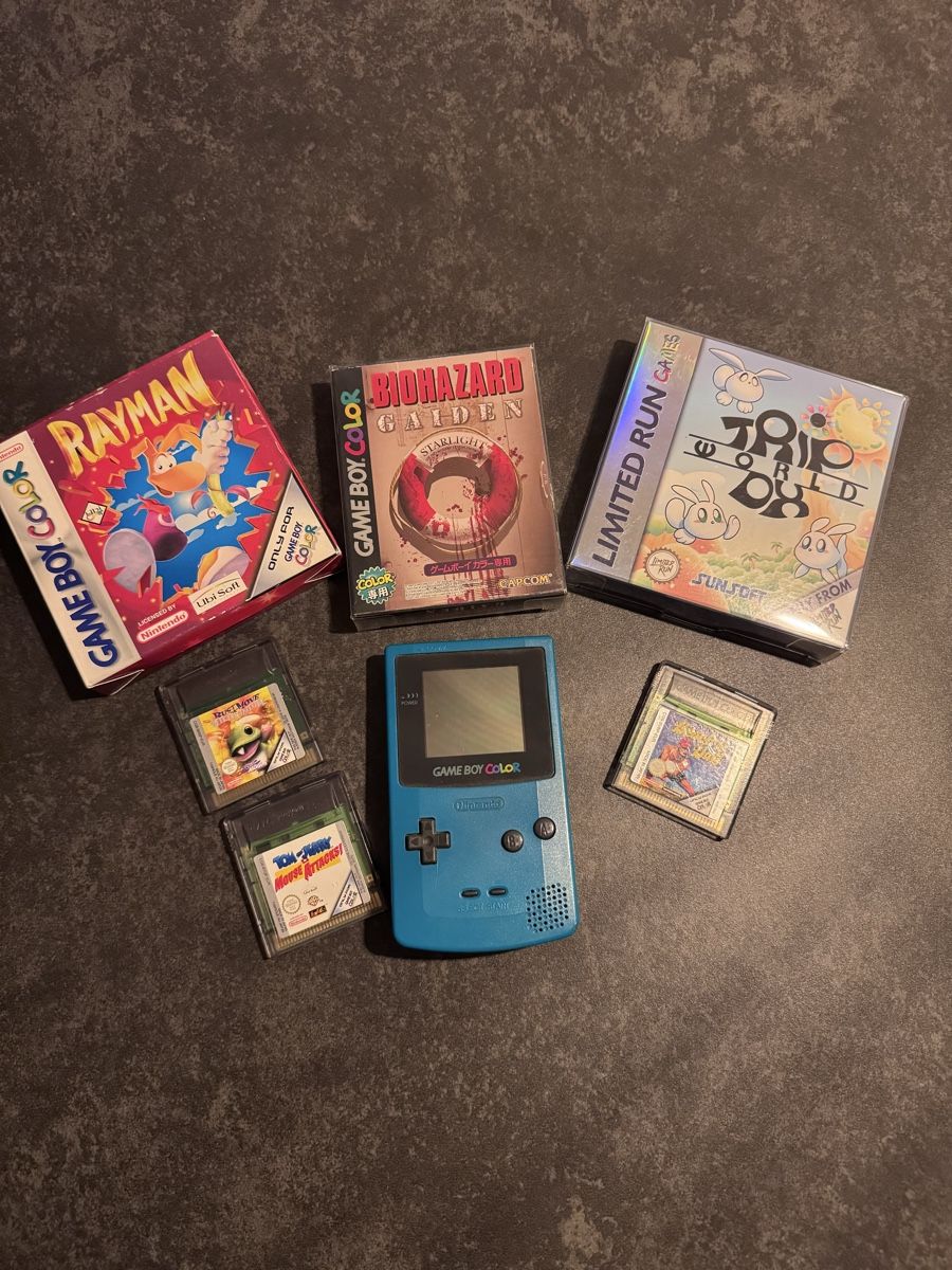 Nintendo Spiele: Gameboy Color + Games – Gebraucht aus Rheinfelden von lexaner