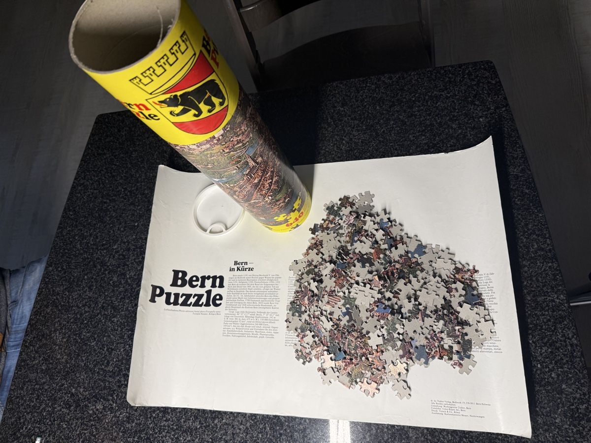 Puzzle: Bern Puzzle, 640 Teile, Vintage – Usato da Steffisburg venduto da Copy22