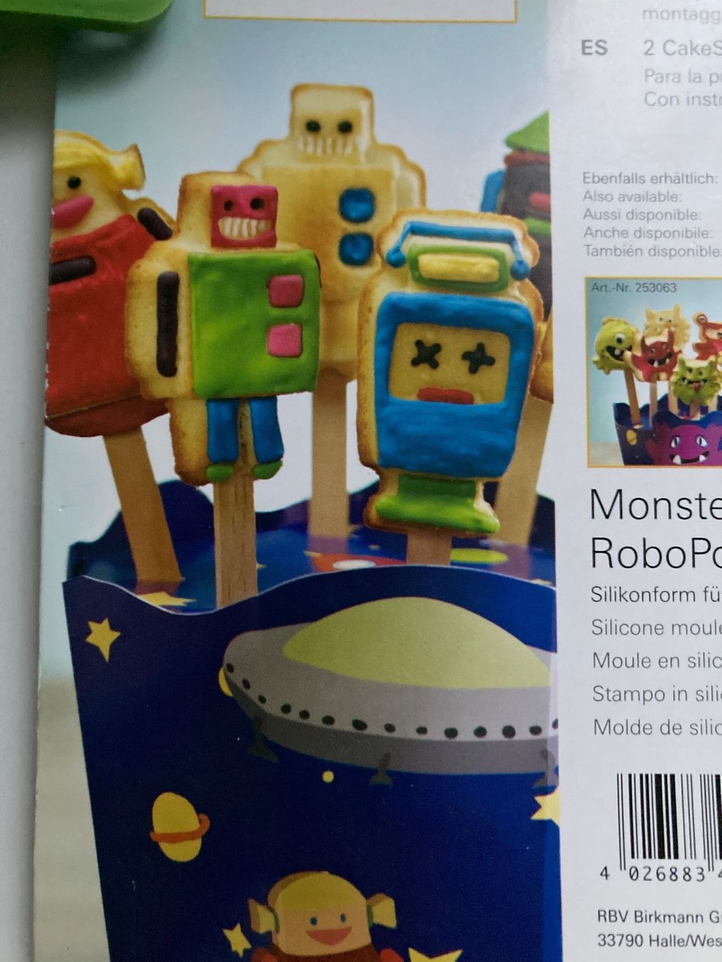 Teglie da forno: Moules silicone robot – Nuovo (secondo la descrizione) da Frasses venduto da soowoo12 3