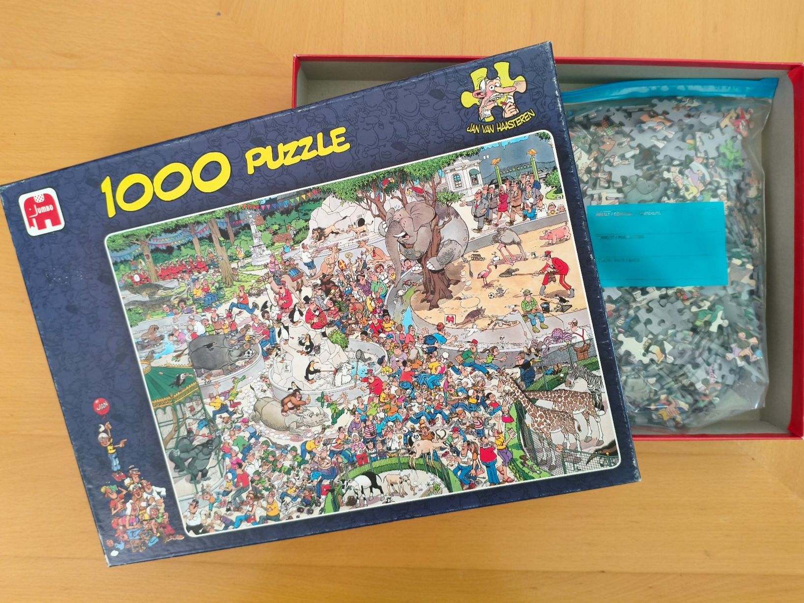 Puzzle: Puzzle von Jumbo "Zoo" – Usato da Steffisburg venduto da Easyk 1