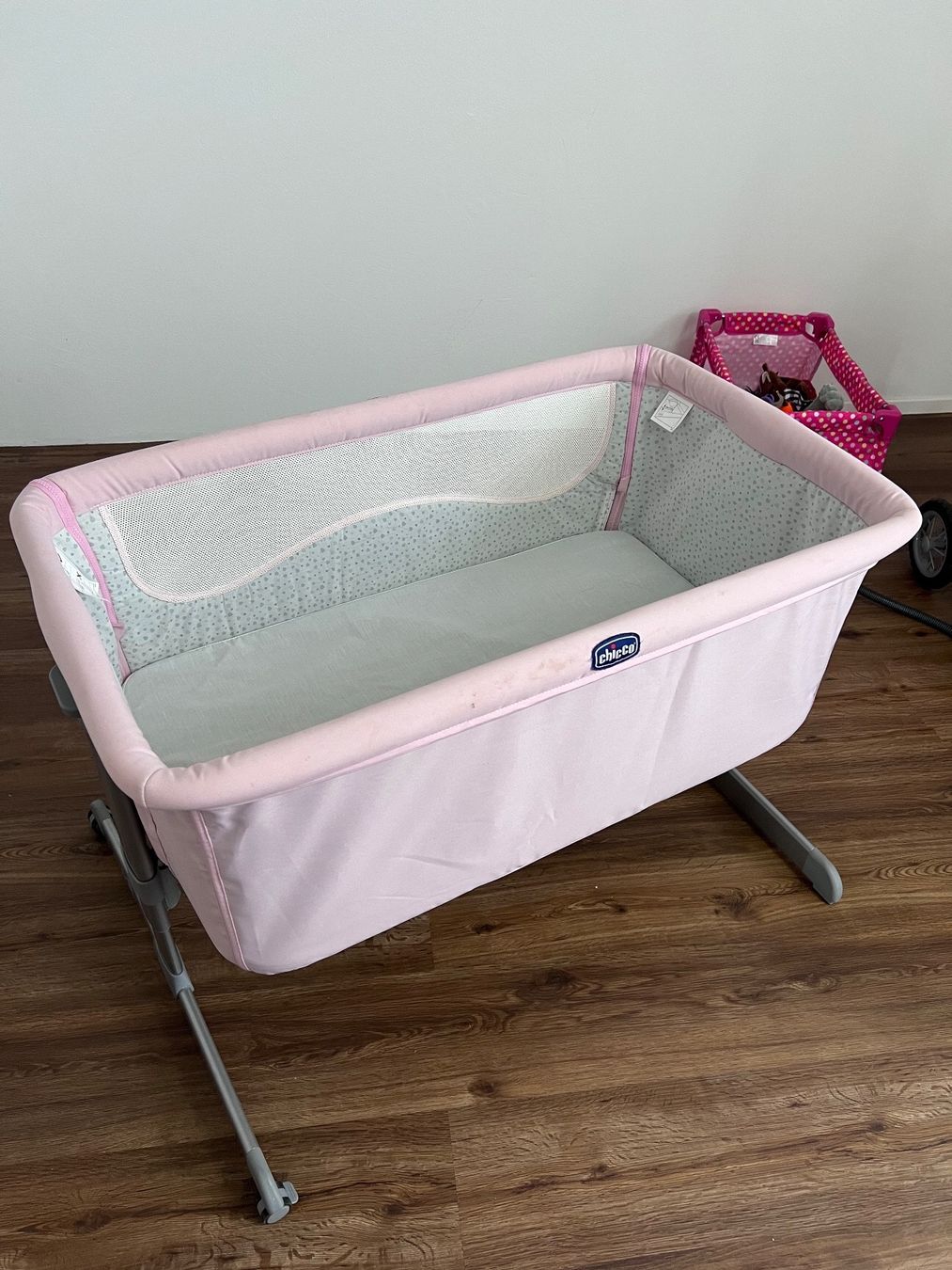 Chicco Culle: Chicco Next2me Beistellbett Pink – Usato da Wil ZH venduto da CataleyaDewi 4