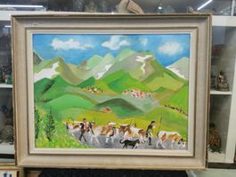 HUILE SUR PANNEAU