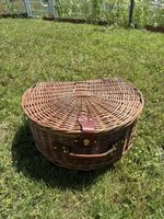 Weiden-Picknick-Korb