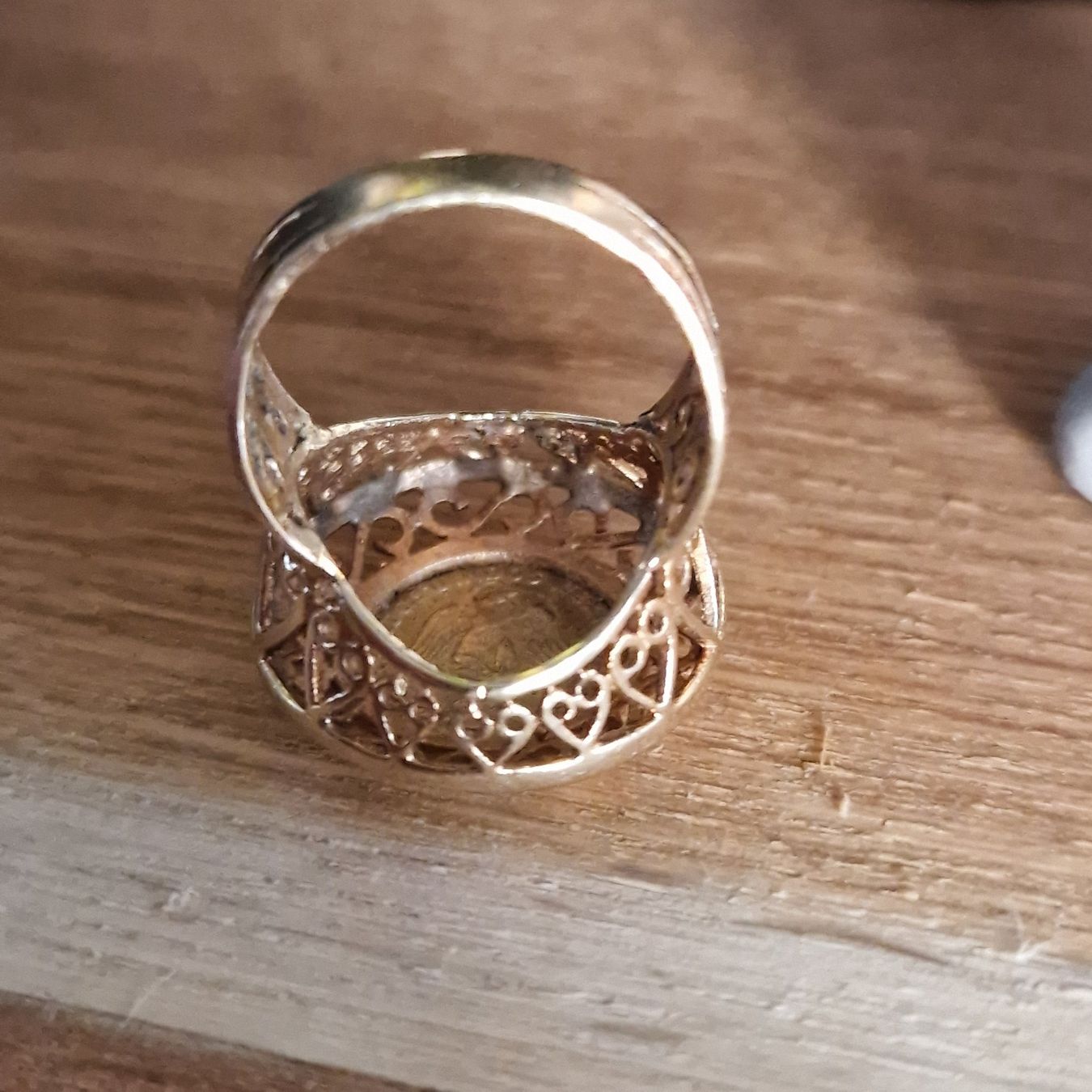 Ringe: Toller Münz-Ring, Gold 375/9ct – Gebraucht aus Gränichen von sunchi07 2