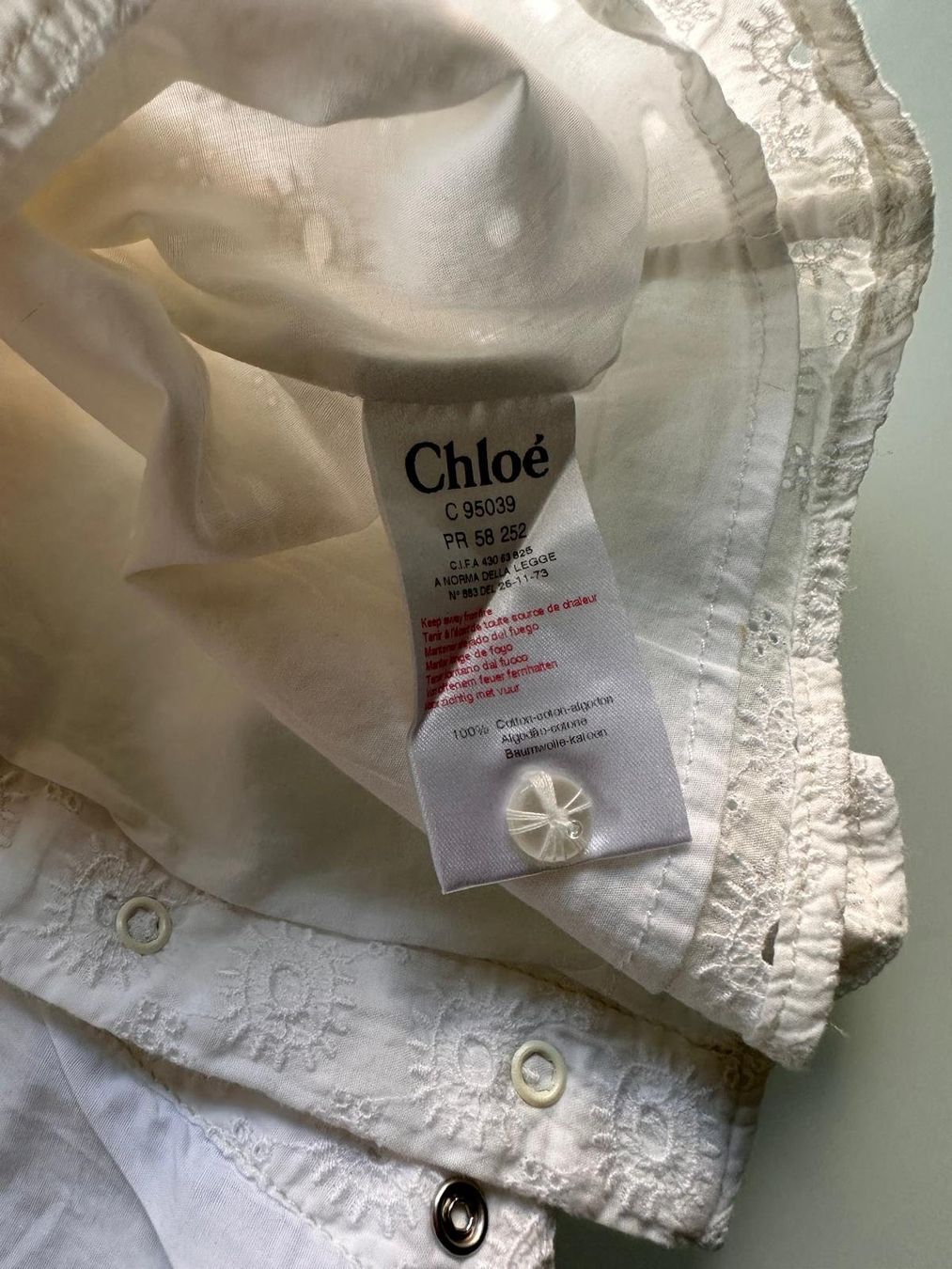 Chloé Hemden, Tops & T-Shirts: Chloé Baby Blouse - 12 Months – Gebraucht aus Horgen von RenRio 2