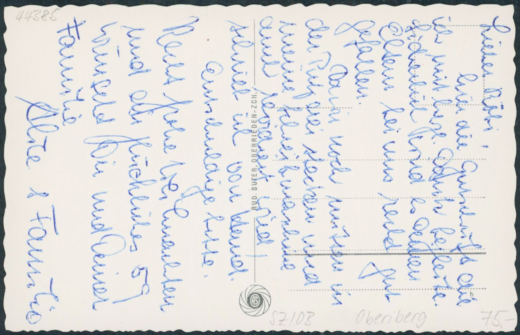 Cartes postales: SZ Oberiberg – Neuf (Voir description) à Schindellegi par masutka7 1