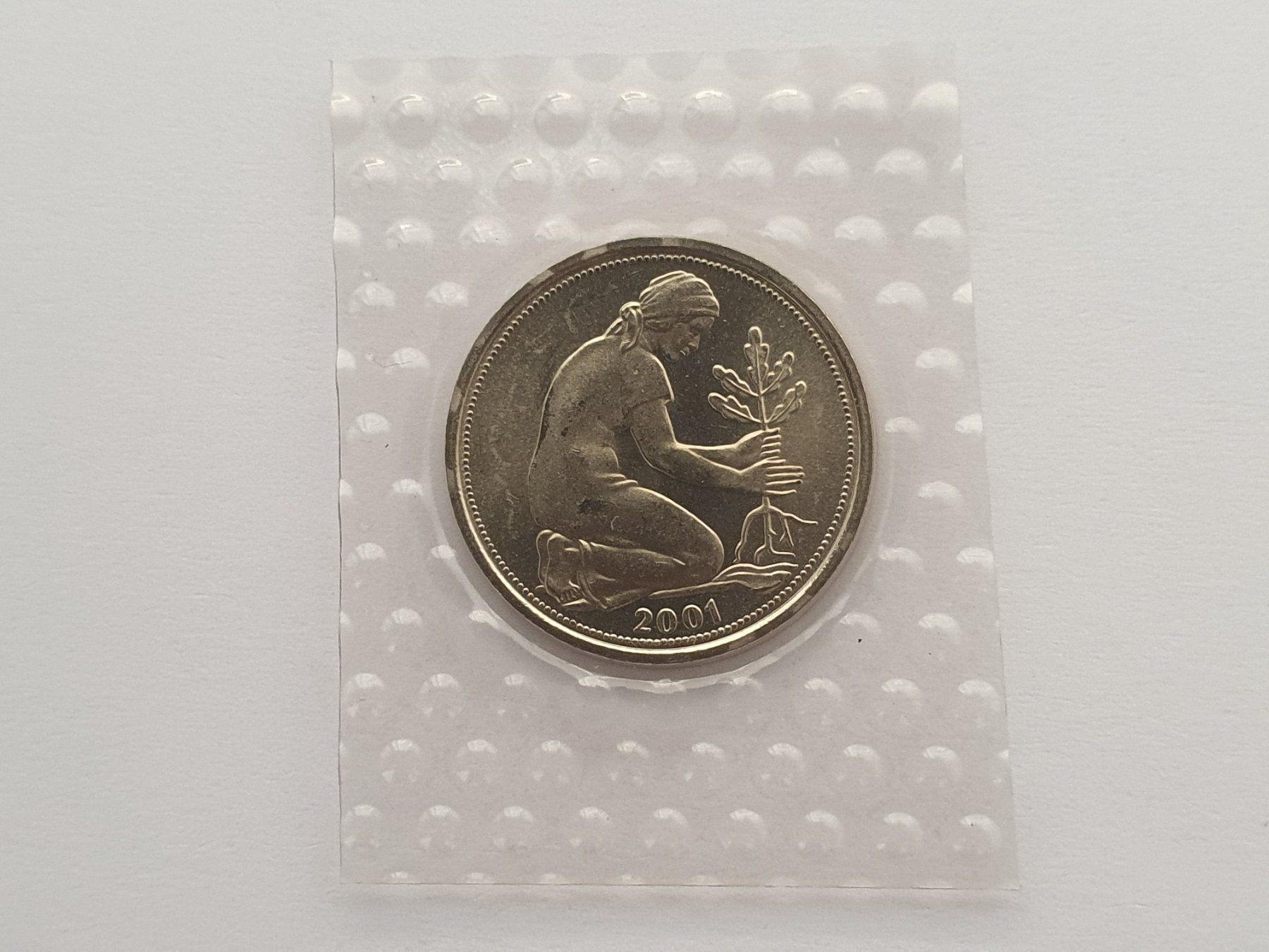 Tutti le monete: 50 Pfennig 2001 G Stgl – Nuovo (secondo la descrizione) da Pravidondaz venduto da LVtik 1