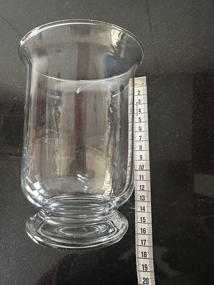 Bougeoirs: Dekoration Glas als Windlicht für Kerzen oder Vase – Neuf (Voir description) à Münsingen par Innchen 6