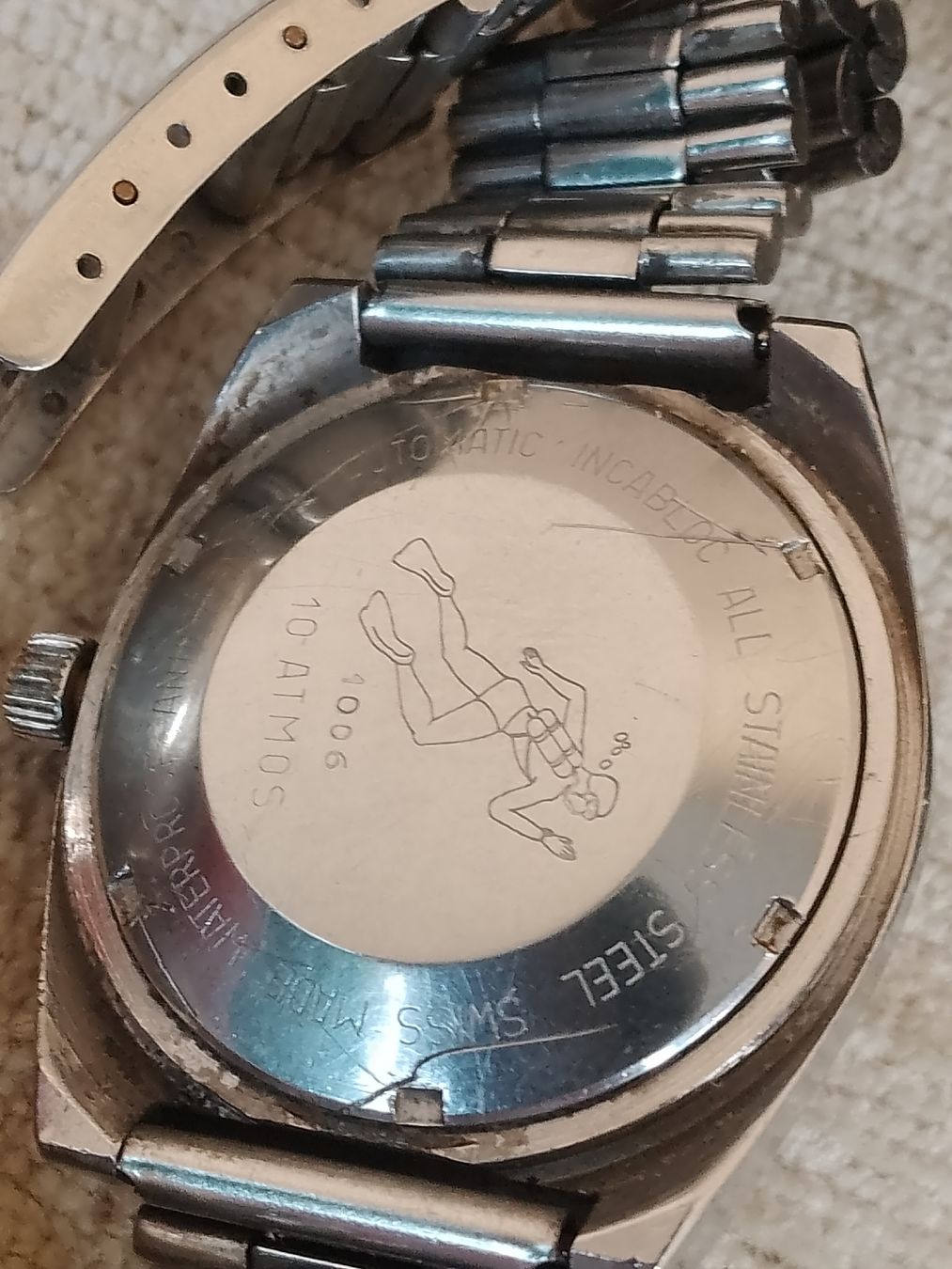 Swiss Uhren: Monvis Sub Automatic vintage 37mm läuft  – Gebraucht aus Agno von sam2608 5