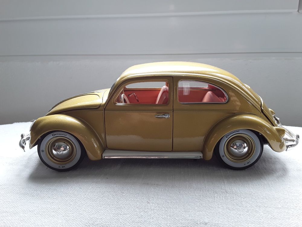 Vw K Fer Gold Burago Kaufen Auf Ricardo