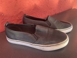 Schwarze Slip-On Sneaker / Slipper von H&M Divided – Gr. 37