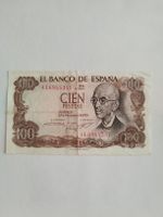 Spanien 100 Peseten Banknote 1970