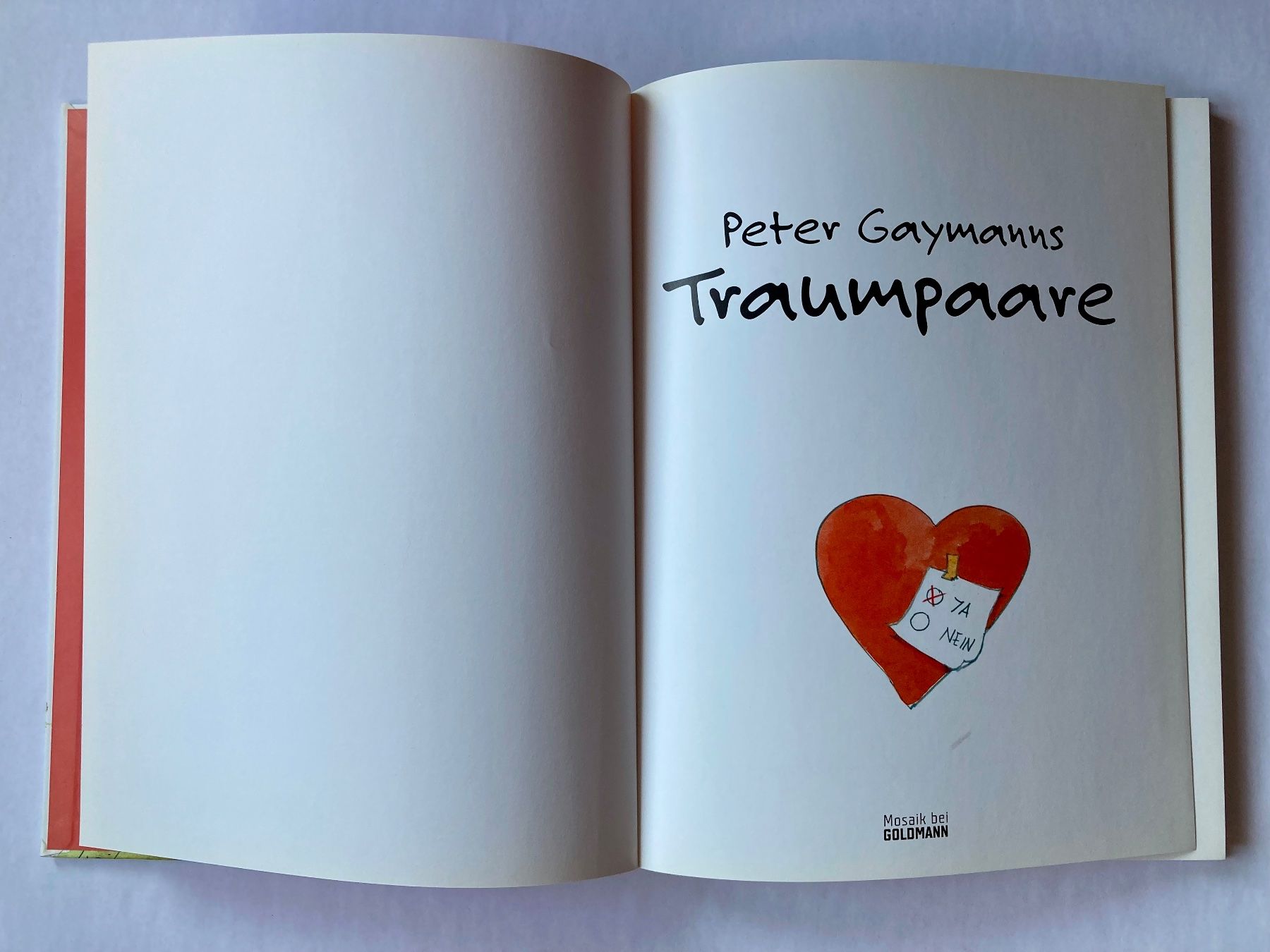 Fumetti: Traumpaare - Peter Gaymanns – Nuovo (secondo la descrizione) da Bubendorf venduto da Alpenheidi 2