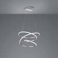 LED Pendelleuchte, Spirale, 50 cm Ø