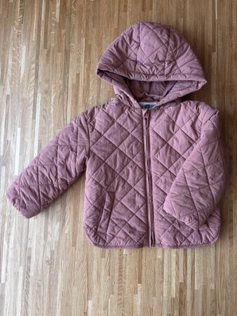 Gesteppte Übergangsjacke mit Kapuze braun-Gr. 104(4 Jahre)