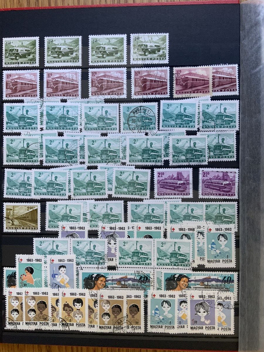 Tutti i francobolli: Briefmarken Album Ungarn – Usato da Binningen venduto da chr_cr5n 7