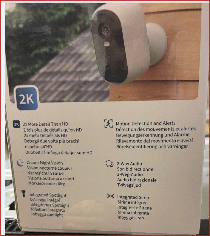 Arlo Camcorder: ARLO VIDEOCAMERA ESSENTIAL OUTDOOR 2 K – Neu und originalverpackt aus Banco von lorenzetti 2