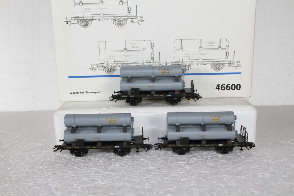 Märklin 46600 K.Bay.Sts.B Wagenset Gaswagen (Gebraucht) in Triesen für ...