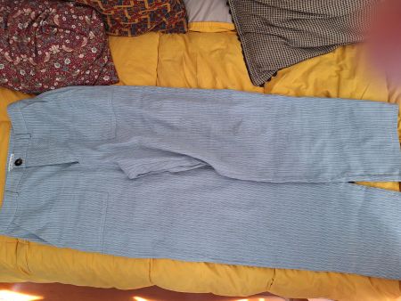 Pantalon rayé Des Petits Hauts, taille 38, comme neuf!