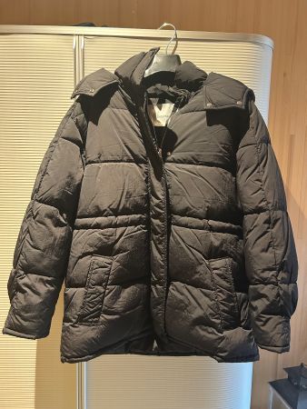 Schwarze Winterjacke für Damen