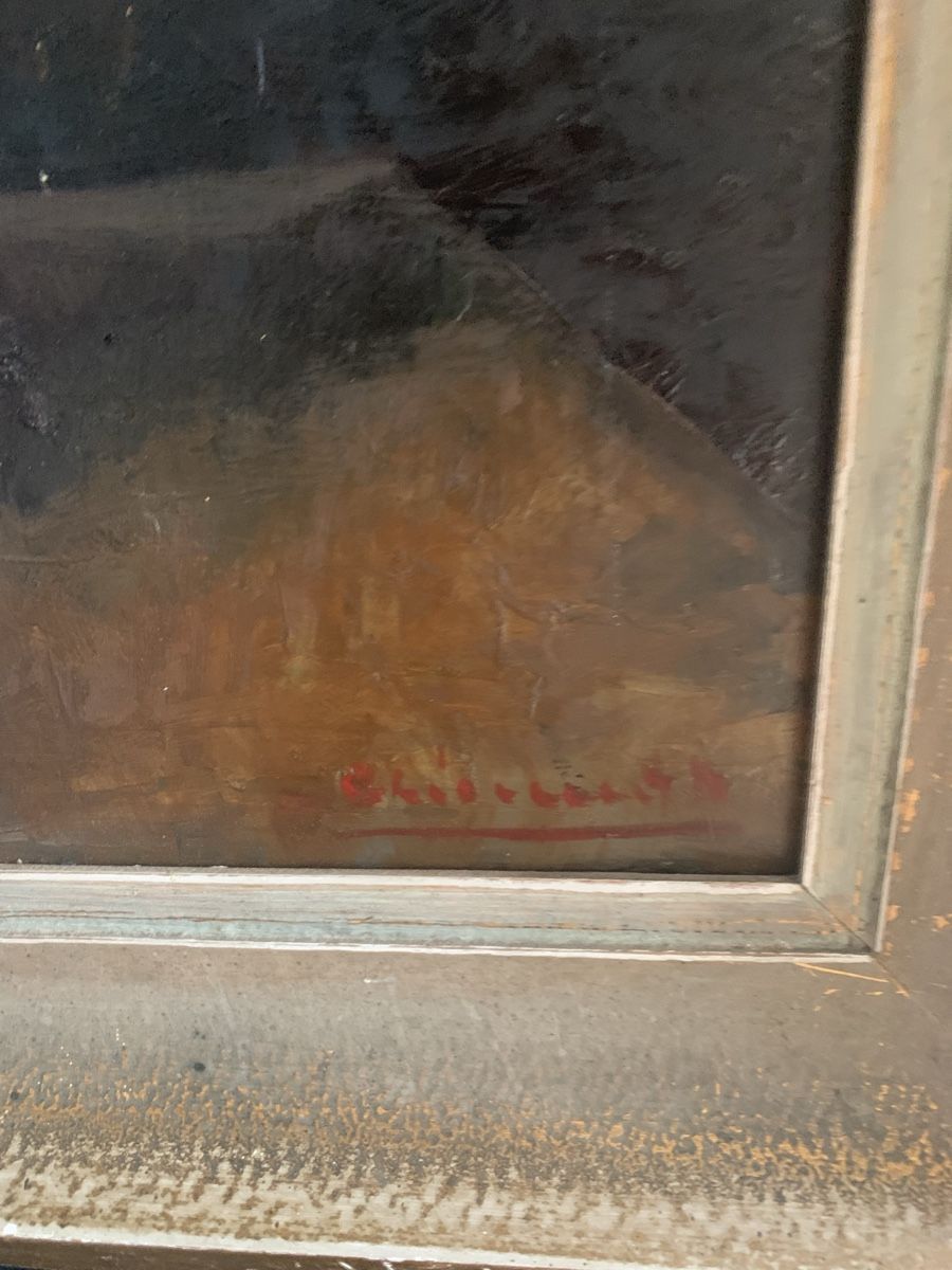 Dipinti: Geranienbild von Max Clément – Usato da Murgenthal venduto da Padoni60 2