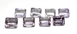 Lot 46.89 ct - 8x Améthystes EM 12x10 mm - Valeur 370.- Fr