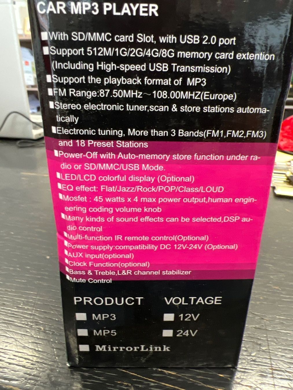 Lettore multimediale & Streamer: Auto MP3/MP5 Player(G) – Nuovo (secondo la descrizione) da Rorschach venduto da TimelessTrading 2